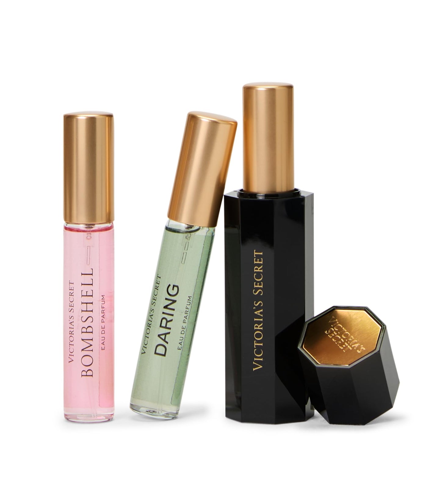 Victoria's Secret Travel Fragrance Gift Set – Bombshell, Bare & Daring – TSA-Friendly Mini Sprays
