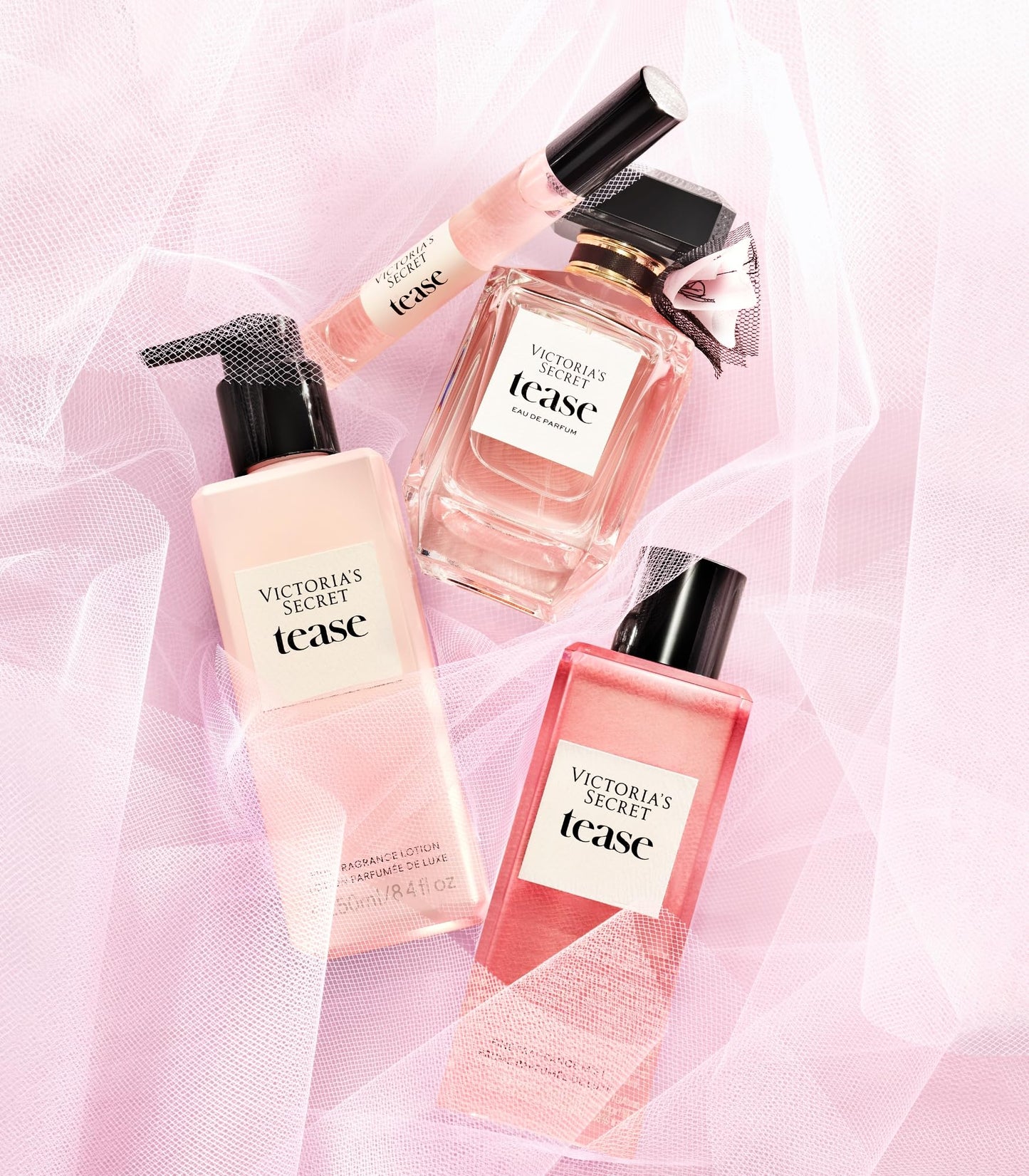 Victoria's Secret Noir Tease Fine Fragrance Bundle – Gift Set