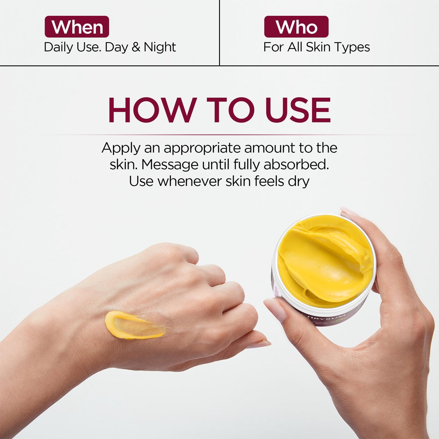 Vigority Helichrysum Balm – Soothes Fragile Skin with Arnica & Calendula, 3.4 oz
