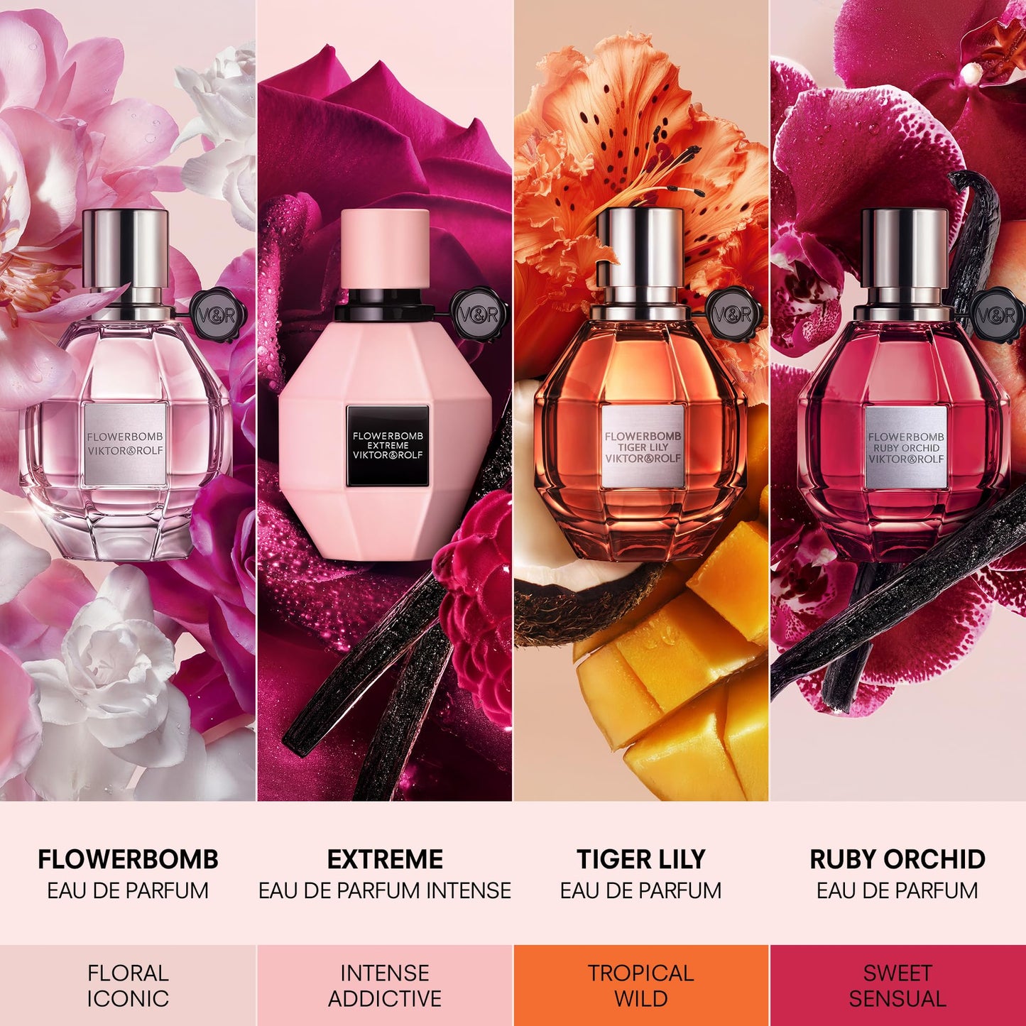 Viktor&Rolf Tiger Lily Eau de Parfum – Travel Size 0.34 oz | Floral, Ambery & Fruity