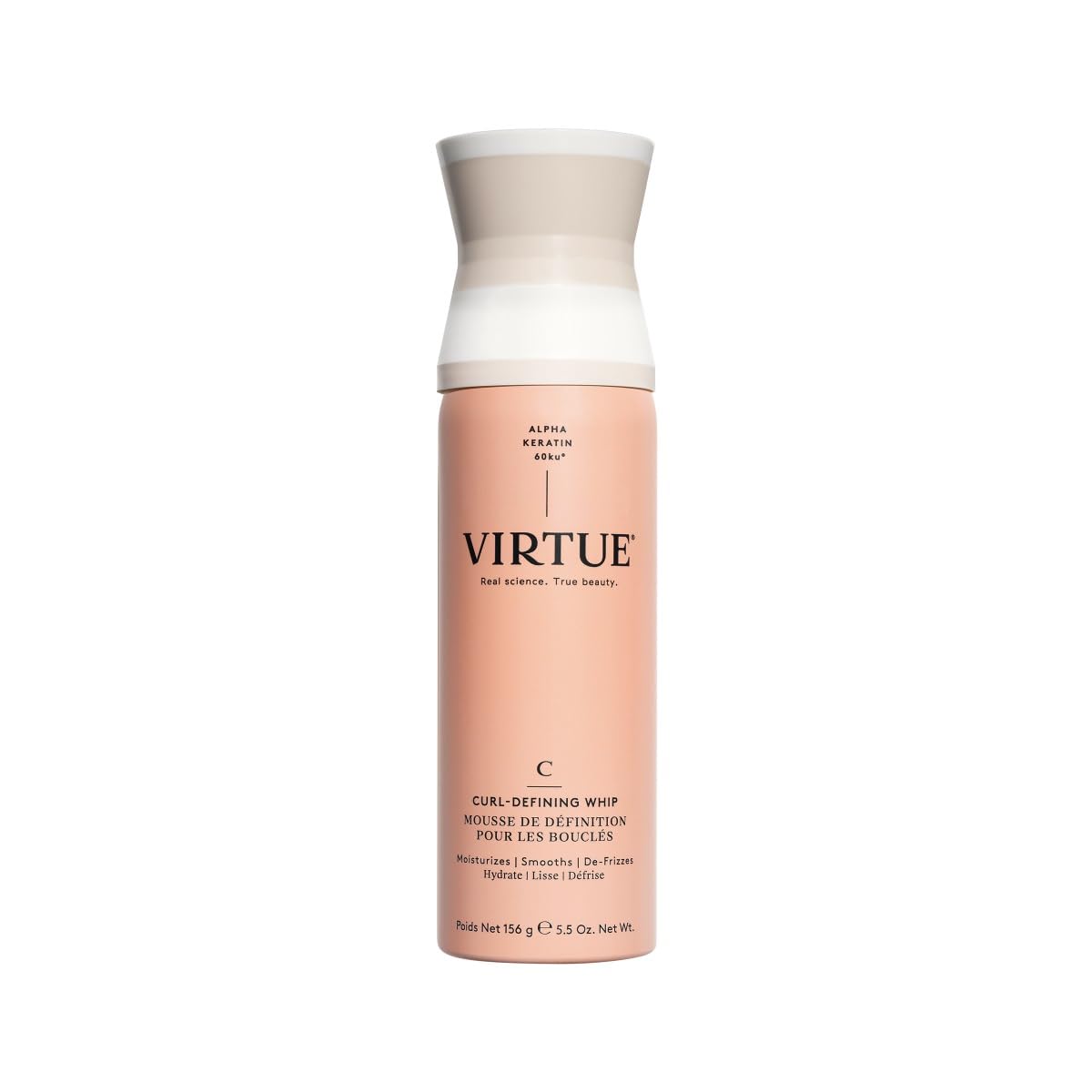 Virtue Curl Defining Whip | Hydrating Curl Cream for Defined, Frizz-Free Curls