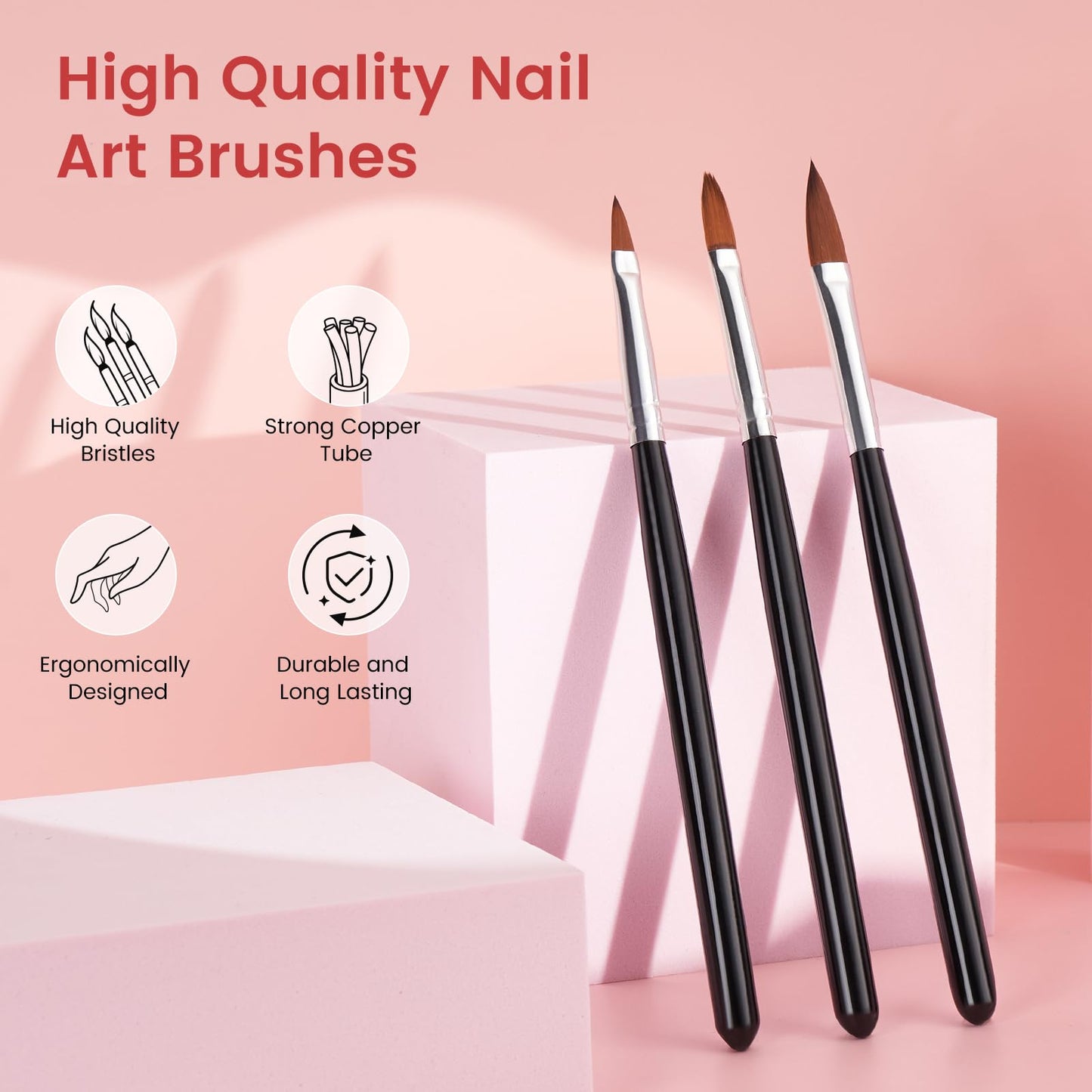 Wilfniee Practice Hand for Acrylic Nails Kit — Flexible Nail Mannequin for Beginners