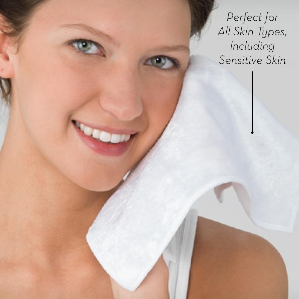 Wonder Cloth (Pack of 3) - All-Natural Makeup Remover Cloth, Water-Only Cleansing