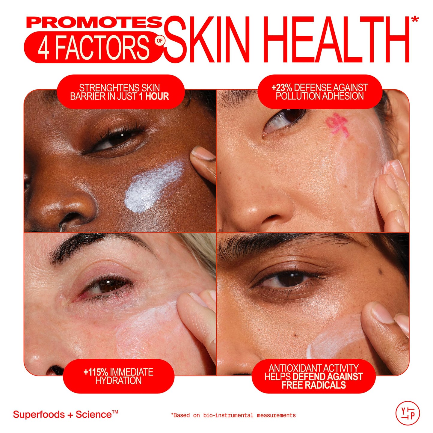 Youth To The People Youthscreen Sunscreen SPF 60 | Daily Hydration + Pollution Defense