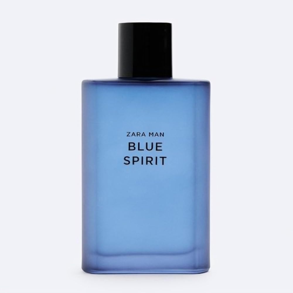 Zara Man Blue Spirit Eau de Toilette for Men – 90 ml | Aromatic Mandarin, Ylang Ylang & Amber