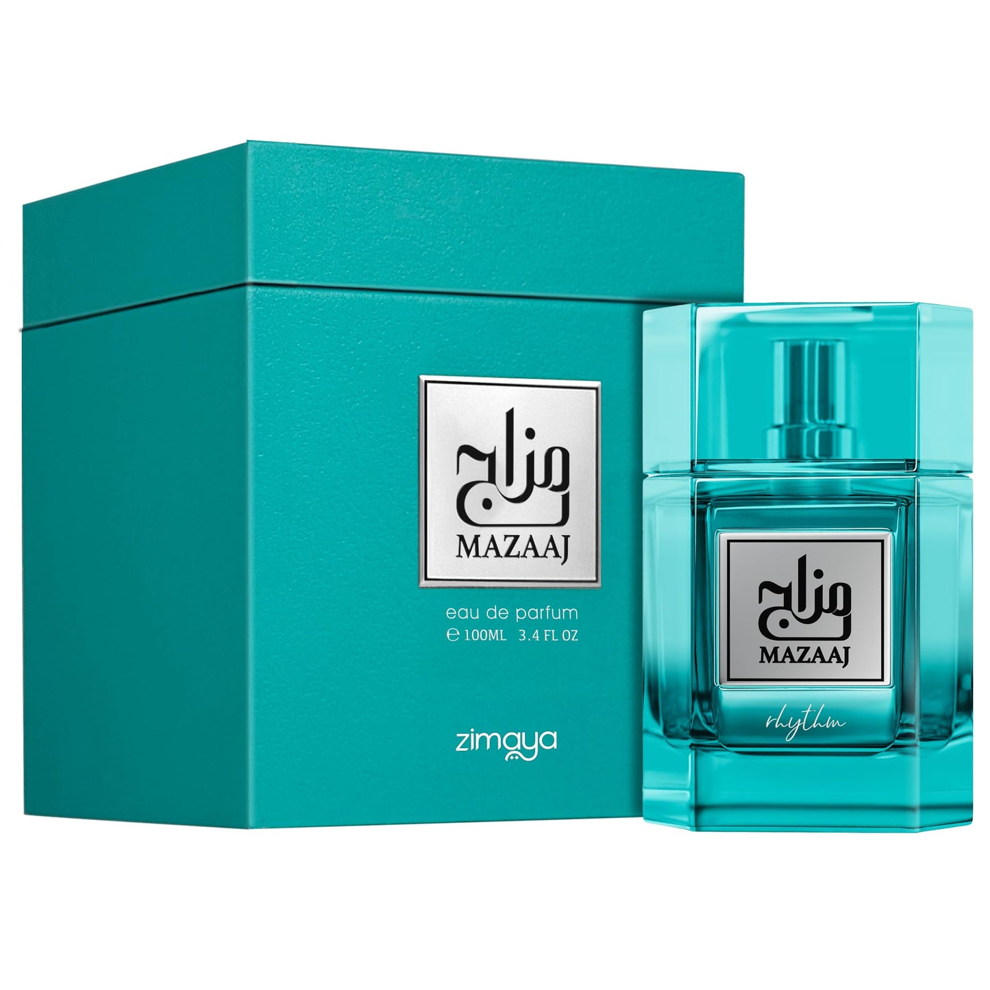 Zimaya Mazaaj Rhythm Unisex Eau de Parfum – Fresh, Modern Scent for Everyday Elegance